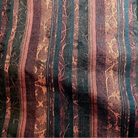 J Campbell Los Angeles Striped Long Sleeve Shirt in Brown/Black Men’s Large - Picture 2 of 7